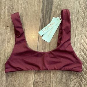San Lorenzo Bikini Top NWT